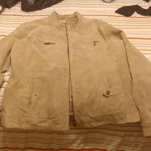 Leather Ruff Hewn jacket